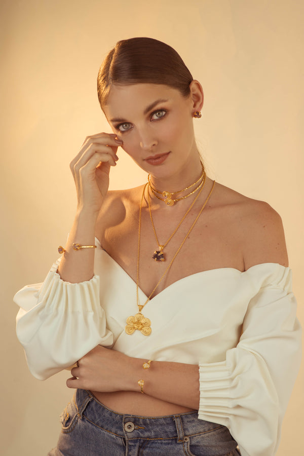 Necklace Citrine